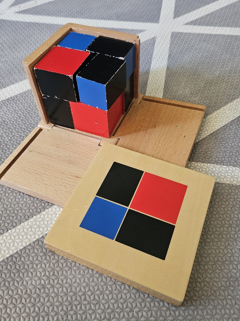 Montessori Binomial Cube